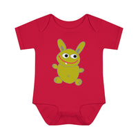 UGoArt™ Bunny v1 Cute Baby Child Infant Kid Newborn Rib Short Sleeve Onesie Romper Bodysuit Jumpsuit Boy Girl Unisex