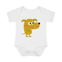 UGoArt™ Dog Cute Baby Child Infant Kid Newborn Rib Short Sleeve Onesie Romper Bodysuit Jumpsuit Boy Girl Unisex