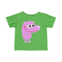 UGoArt™ Pig Cute Baby Child Infant Kid Newborn Toddler Fine Jersey Tee T-Shirt Boy Girl Unisex
