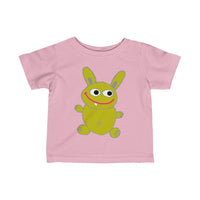 UGoArt™ Bunny v1 Cute Baby Child Infant Kid Newborn Toddler Fine Jersey Tee T-Shirt Boy Girl Unisex