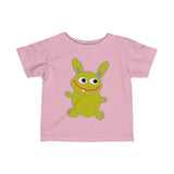 UGoArt™ Bunny v1 Cute Baby Child Infant Kid Newborn Toddler Fine Jersey Tee T-Shirt Boy Girl Unisex