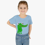 UGoArt™ Alligator Cute Baby Child Infant Kid Newborn Rib Short Sleeve Onesie Romper Bodysuit Jumpsuit Boy Girl Unisex