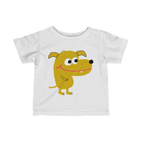 UGoArt™ Dog Cute Baby Child Infant Kid Newborn Toddler Fine Jersey Tee T-Shirt Boy Girl Unisex