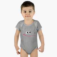 UGoArt™ Hippo Baby Child Infant Kid Newborn Rib Short Sleeve Onesie Romper Bodysuit Jumpsuit Boy Girl Unisex