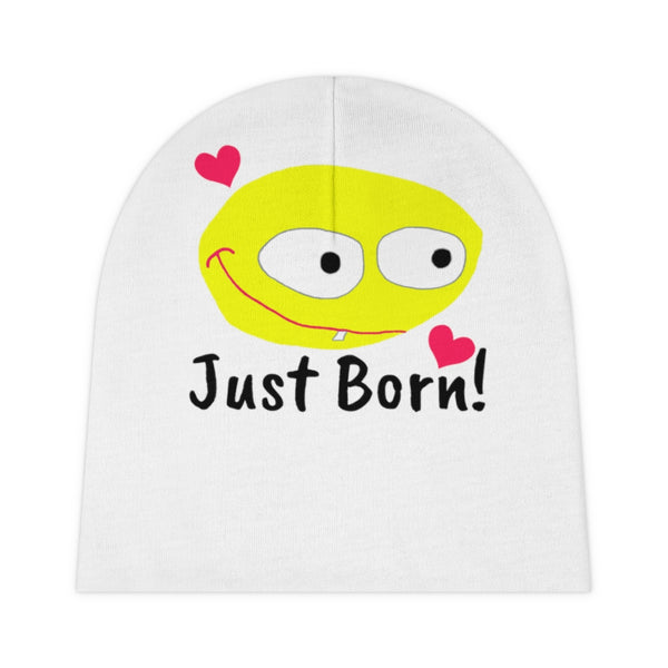 UGoArt™ Smiley Hearts Just Born! Cute Baby Child Infant Kid Newborn Beanie Boy Girl Unisex