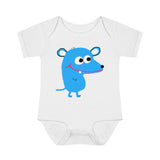 UGoArt™ Mouse Cute Baby Child Infant Kid Newborn Rib Short Sleeve Onesie Romper Bodysuit Jumpsuit Boy Girl Unisex