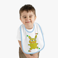 UGoArt Bunny v1 I Love Peas and Carrots! Baby Child Infant Kid Newborn Toddler Jersey Bib Boy Girl Unisex
