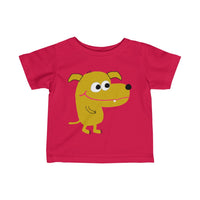 UGoArt™ Dog Cute Baby Child Infant Kid Newborn Toddler Fine Jersey Tee T-Shirt Boy Girl Unisex