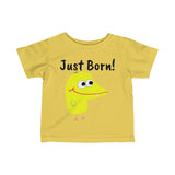 UGoArt Bird v2 Just Born! Cute Baby Child Infant Kid Newborn Toddler Fine Jersey Tee T-Shirt Boy Girl Unisex
