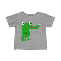 UGoArt™ Alligator Cute Baby Child Infant Kid Newborn Toddler Fine Jersey Tee T-Shirt Boy Girl Unisex